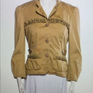 ❤️ MARC BY MARC JACOBS RUFFLE UTILITY JACKET, 4